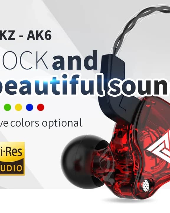 سماعه سلك QKZ AK6 3.5mm image