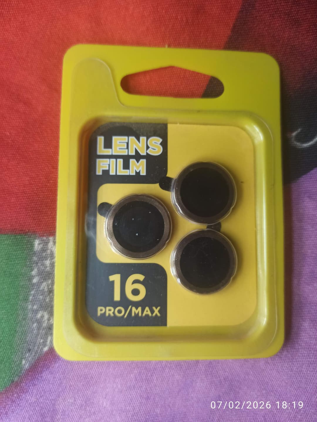 عدسات حماية iphone 16 pro max